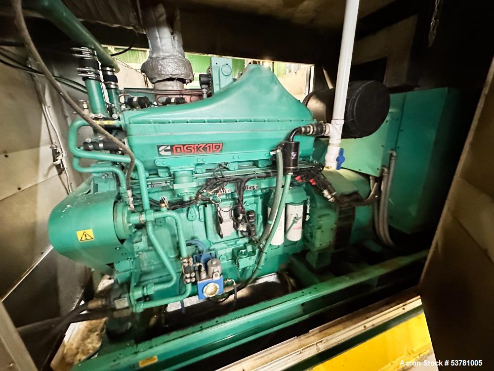 1.1 Megawatt Cummins Generator Set – Natural Gas, Stamford AVK, Complete Package